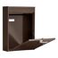 Briefkasten 'Leipzig 778 BR' braun 28,5 x 39,8 x 10,5 cm