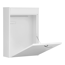 Briefkasten 'Leipzig 778 W' weiß 28,5 x 39,8 x 10,5 cm