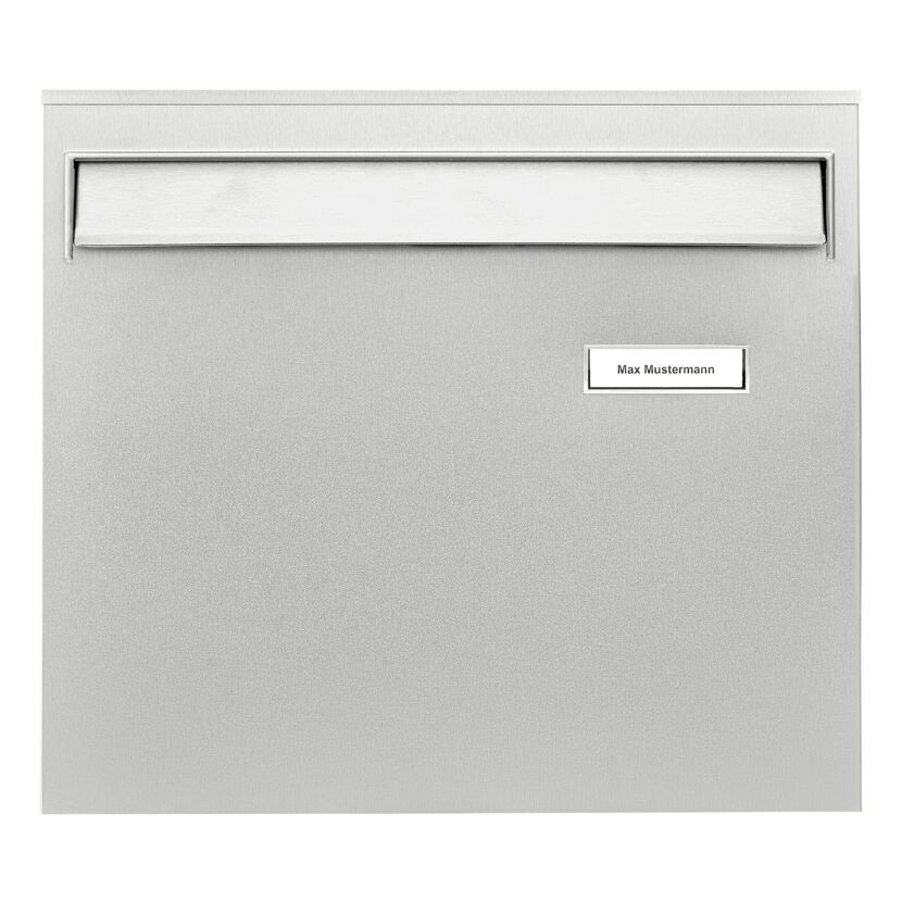 Briefkasten 'Borkum 3878 NI' edelstahlfarben 36,2 x 32,2 x 10 cm