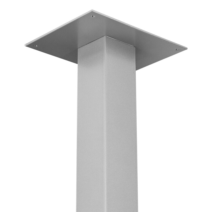 Metallfuß eines Stehtisches