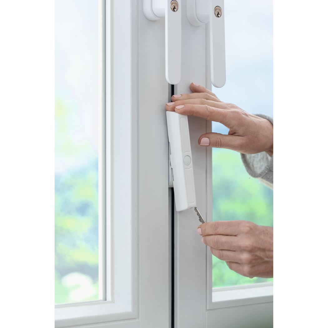 Fenster-Zusatzsicherung '2420 W CL/DFNLI' weiß