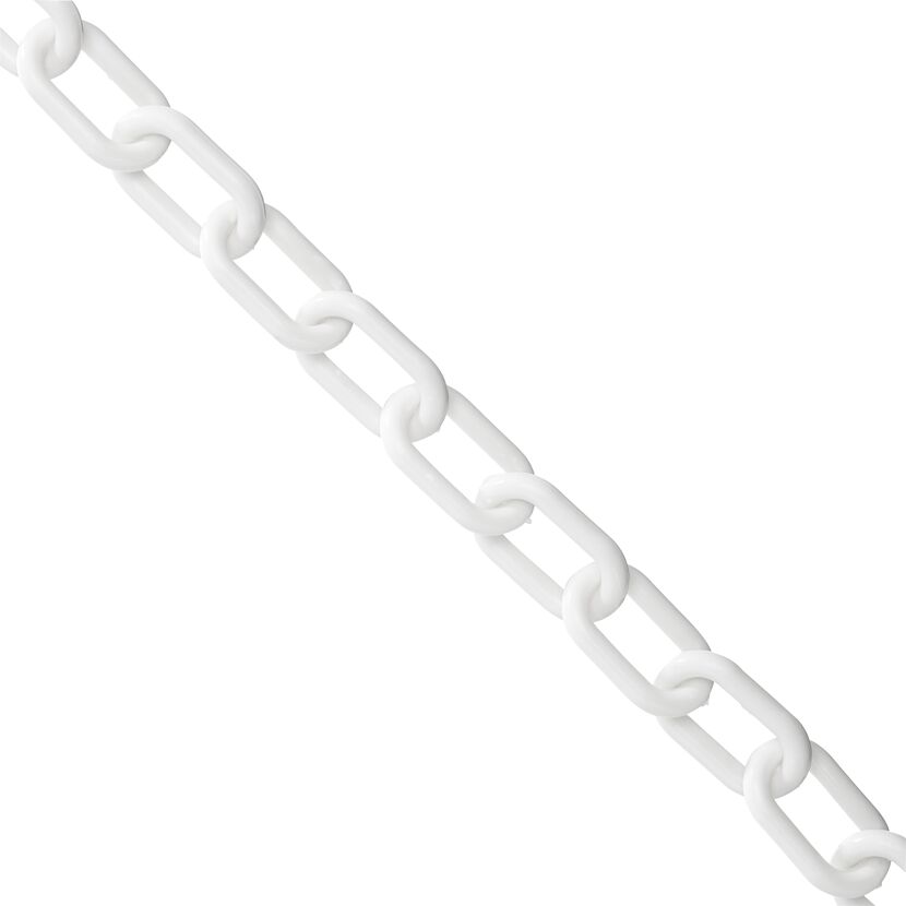 Kunststoffkette Ø 4mm weiss