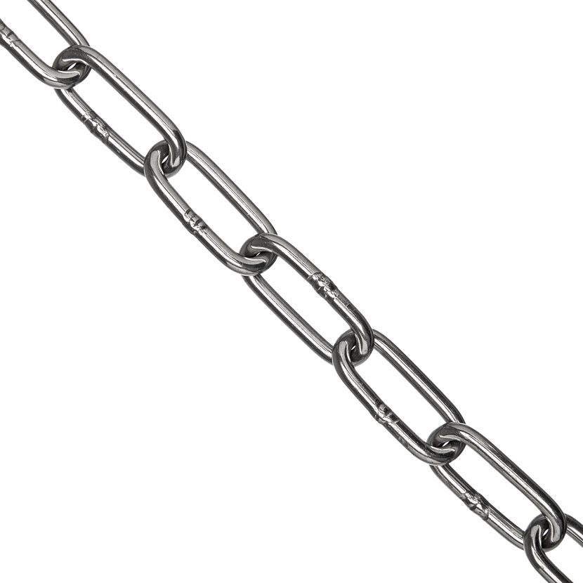 Schweißkette Edelstahl V2A C5 Meterware 5 mm