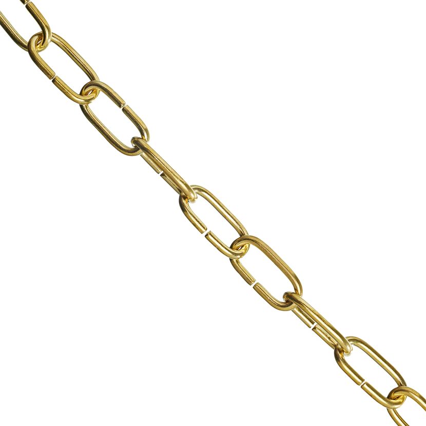 Ringkette Ø 3mm Messing blank