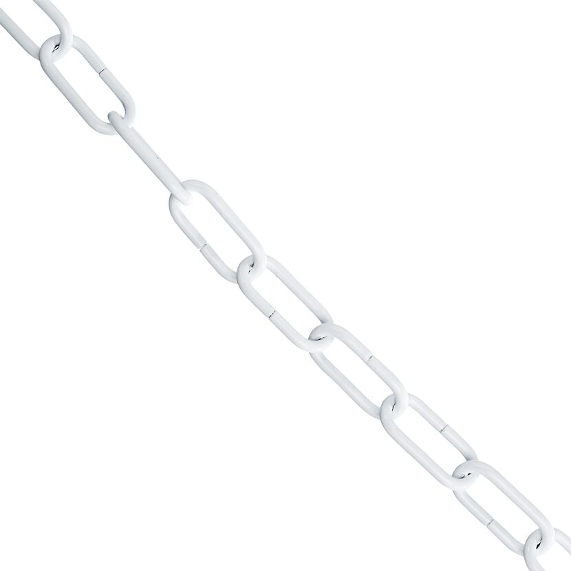Zierkette Ø 3mm weiss-lackiert