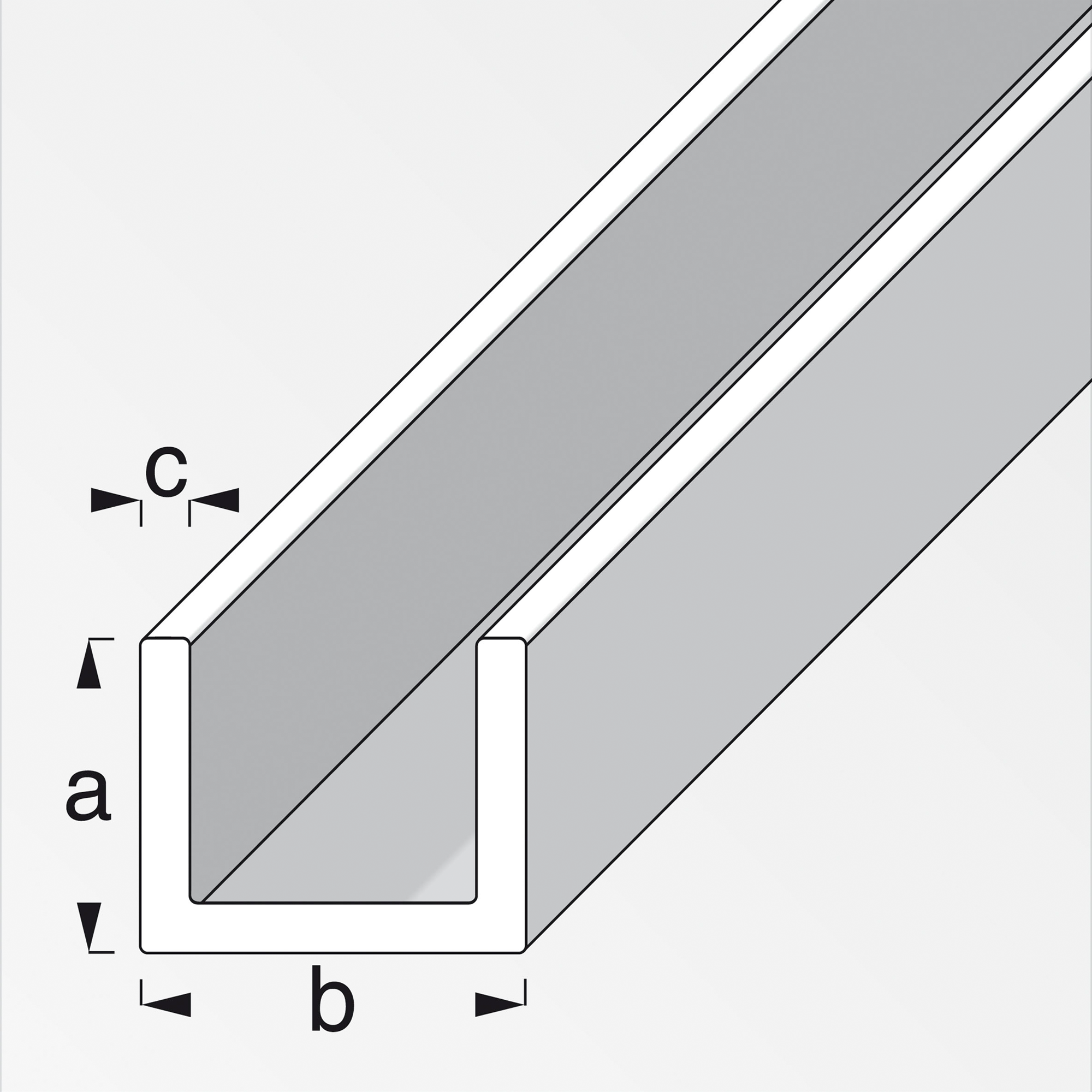 U-Profil 1,01 cm + product picture