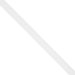 Flauschband selbstklebend weiß Meterware 20 mm