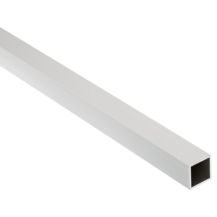 Vierkantrohr Aluminium 1 x 1 x 100 cm