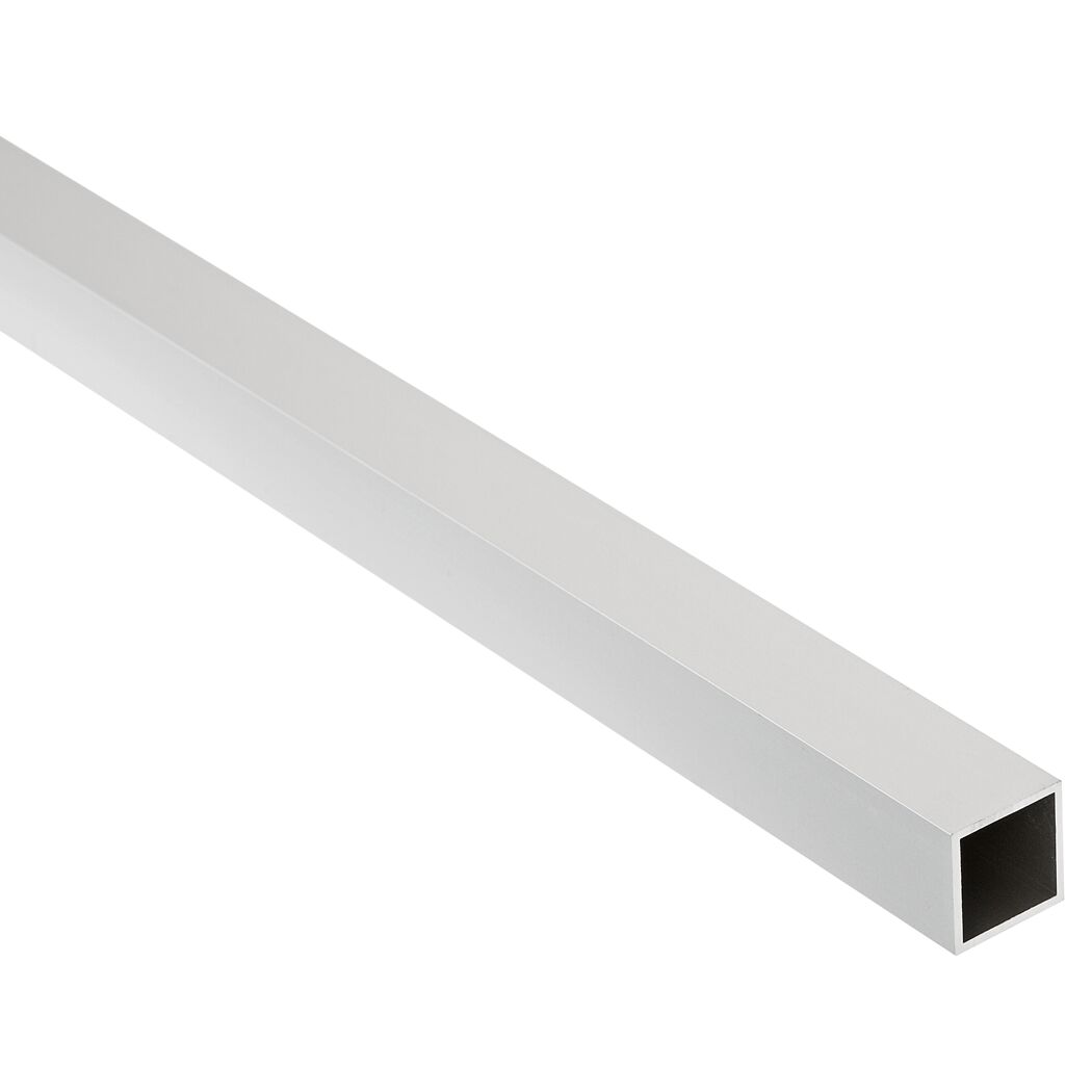 Vierkantrohr Aluminium 100 x 2,0 x 2,0 cm
