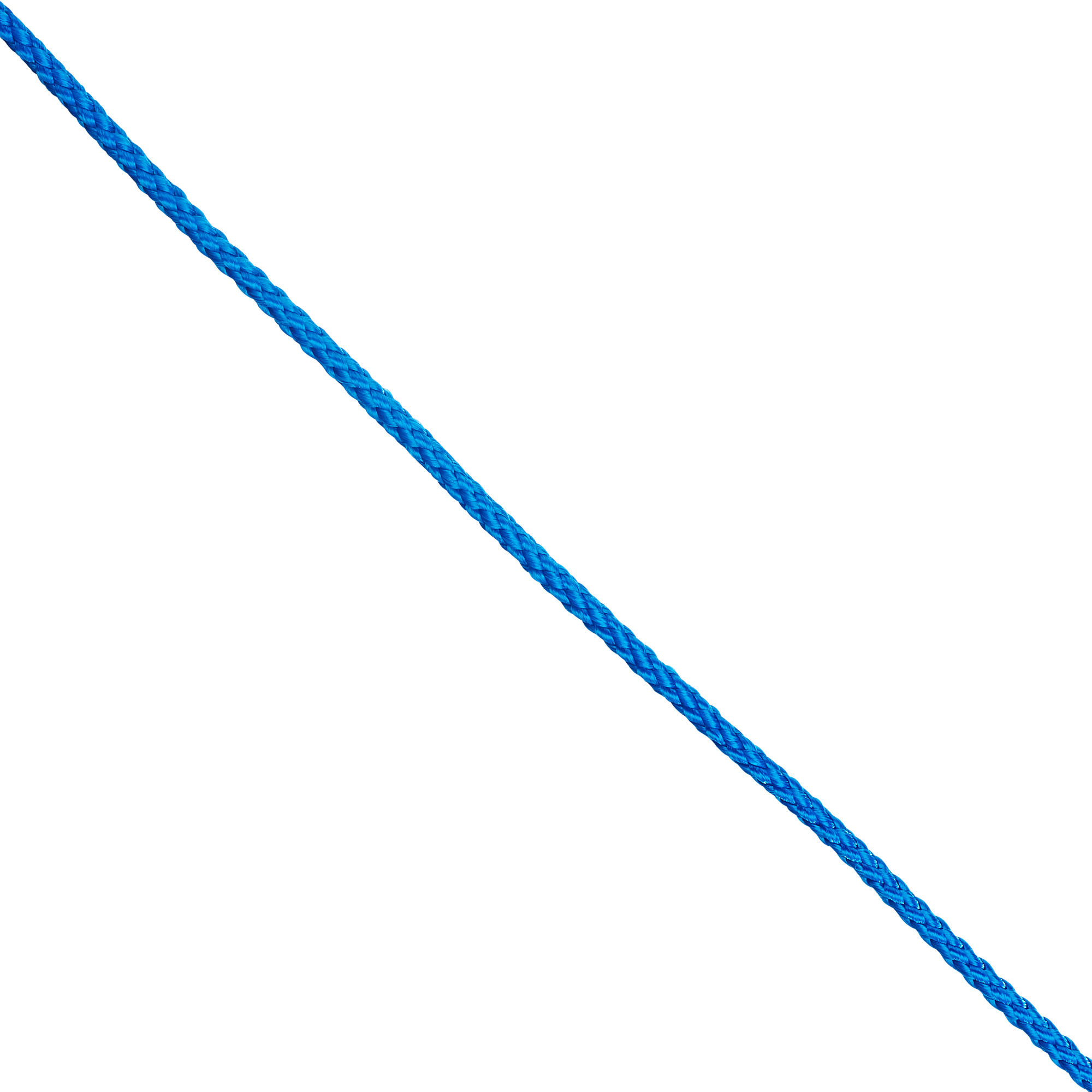Seil Polypropylen geflochten blau Meterware 3 mm + product picture