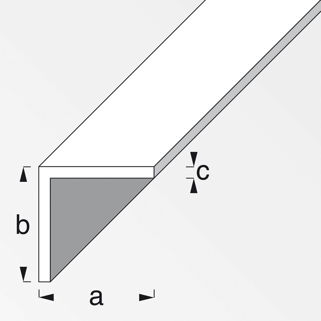 Edelstahlwinkel 1,5 cm