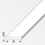 Flachstange 100 x 2,5 x 0,2 cm