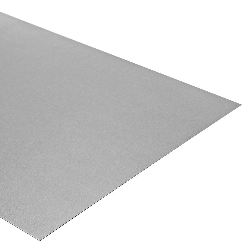 Glattblech verzinkter Stahl 50 x 25 cm