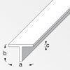 T-Profil Stahl 1000 x 20 x 20 x 3 mm