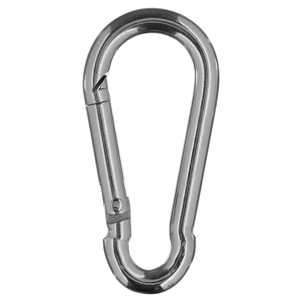 Karabinerhaken Eisen 6 x 60 mm 6 Stück