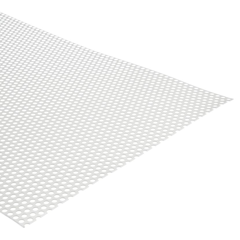 Rundlochblech Aluminium 50 x 25 cm