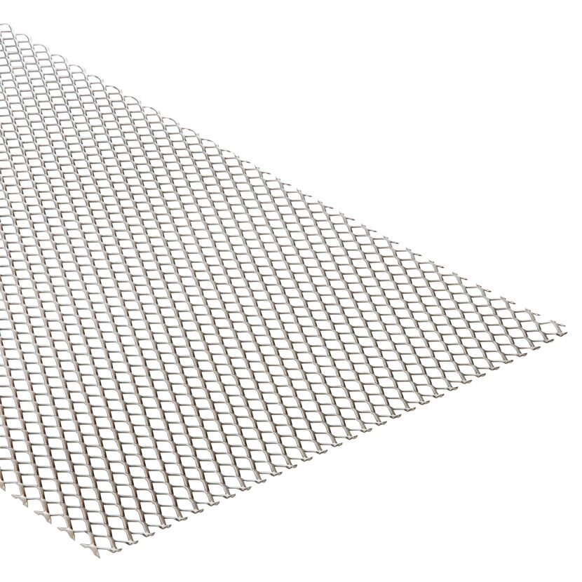 Streckmetall Stahl 25 x 50 cm