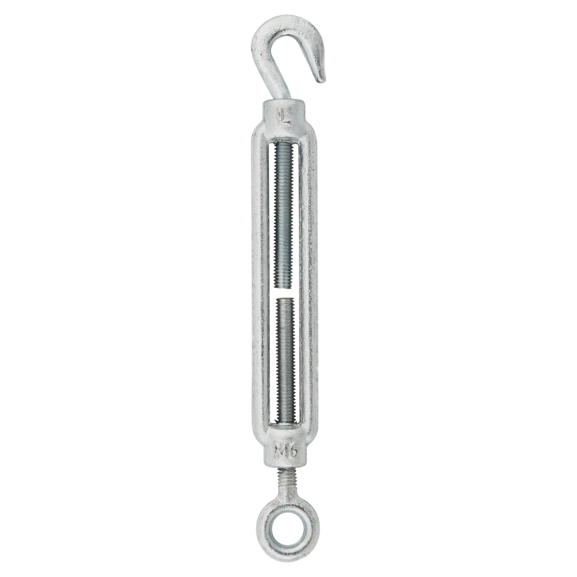 Spannschloss Stahl verzinkt M6 x 80 mm