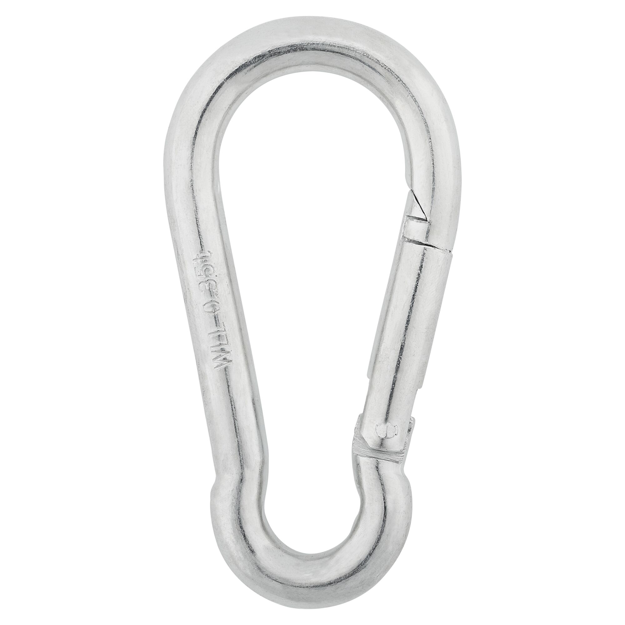 Verzinkter Karabinerhaken 100 x 10 mm
