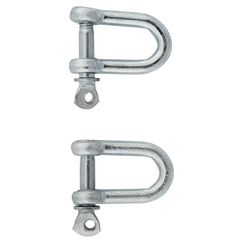 Schäkel 5mm 2 Stück verzinkt