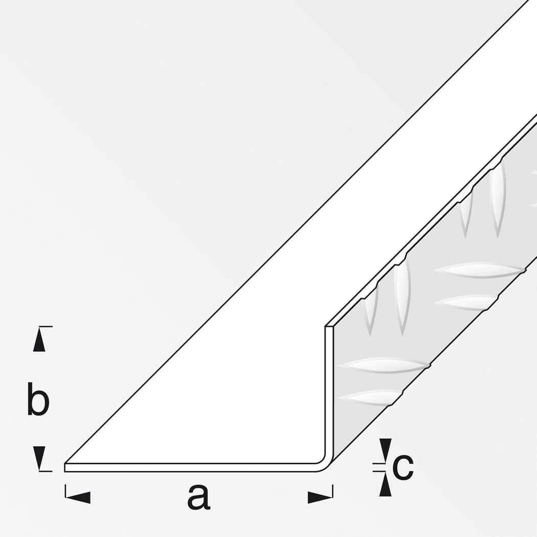 Riffelblechwinkel 2,95 x 5,36 x 100 cm