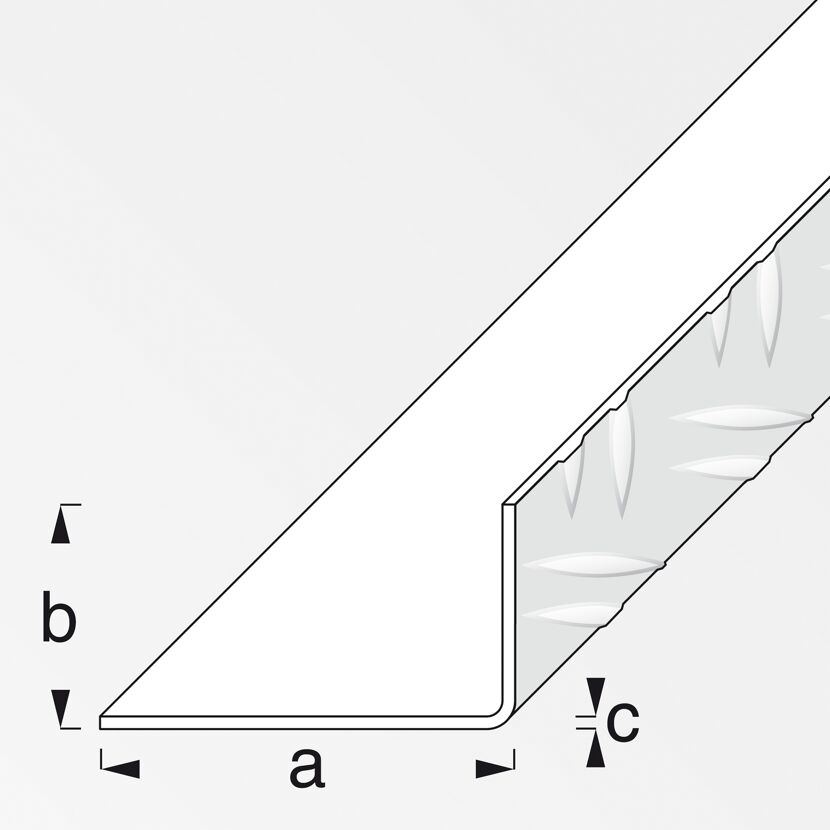 Riffelblechwinkel 2,95 x 5,36 x 100 cm