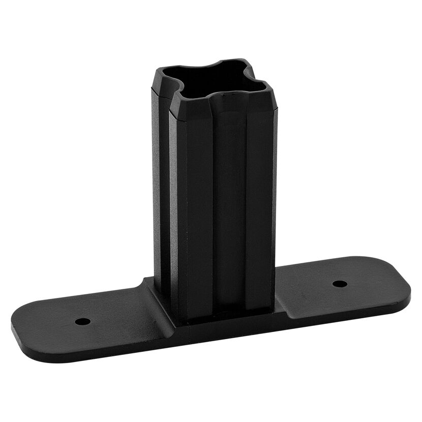Flanschverbinder schwarz Ø 23,5 mm