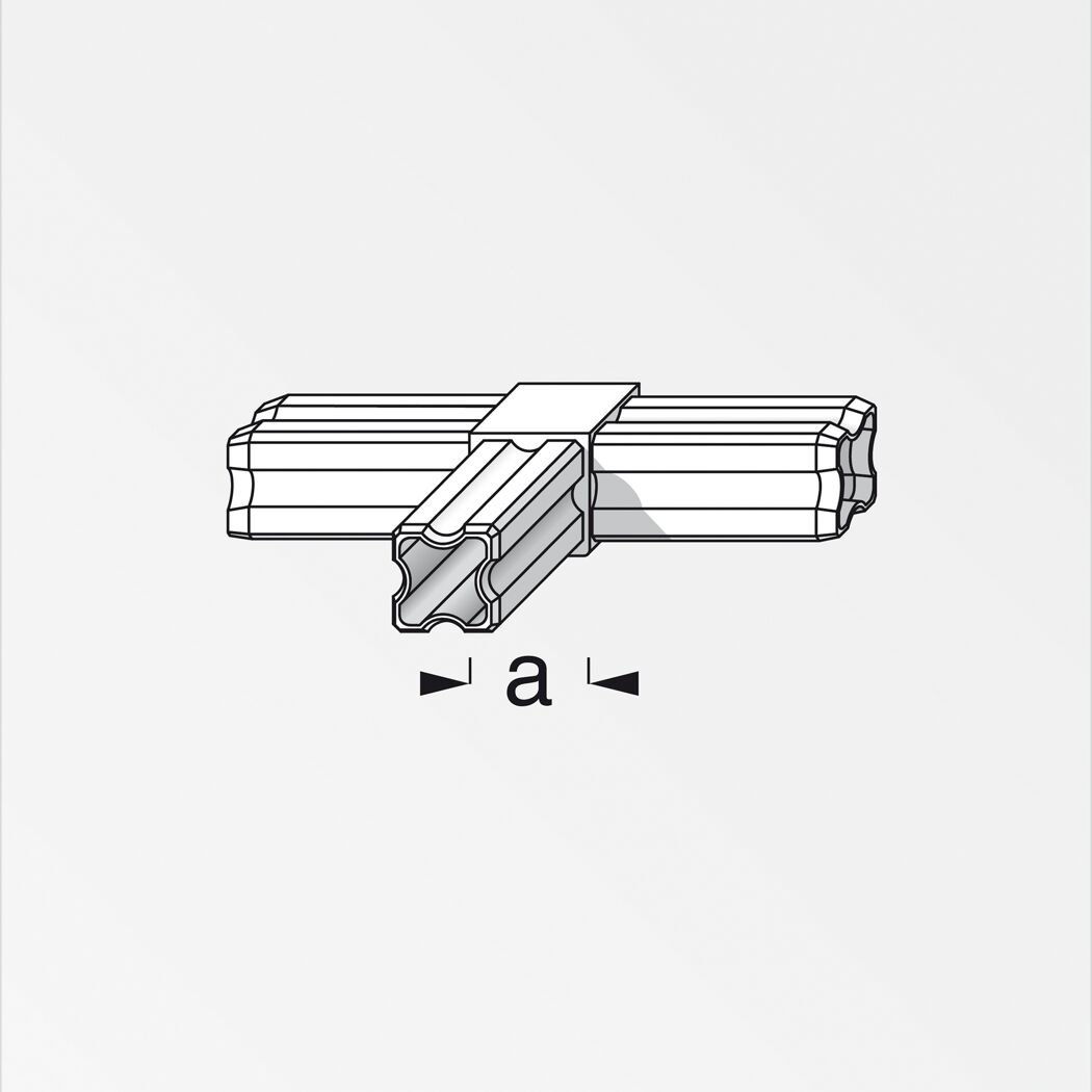 T-Verbinder Ø 23,5 mm