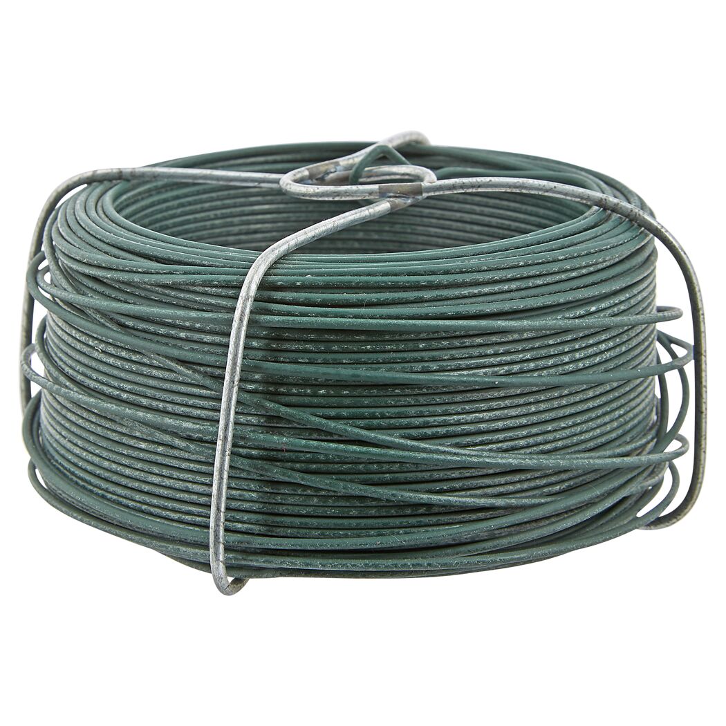 Draht 50 m Stahl, PVC-beschichtet