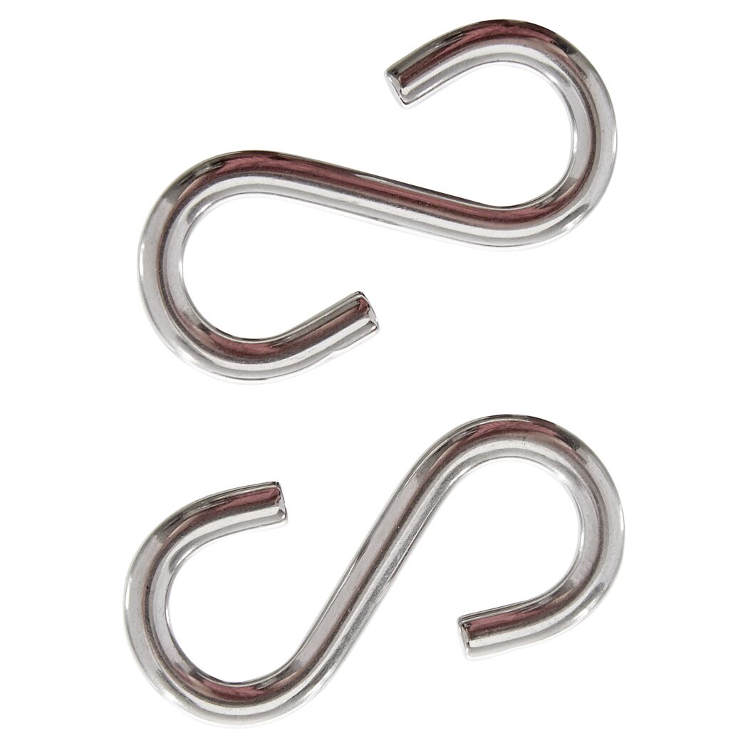 S-Haken 'NauticPro' Edelstahl Ø 4 x 40 mm 2 Stück