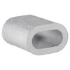 Pressklemme Aluminium 5 Stück Ø 3 mm