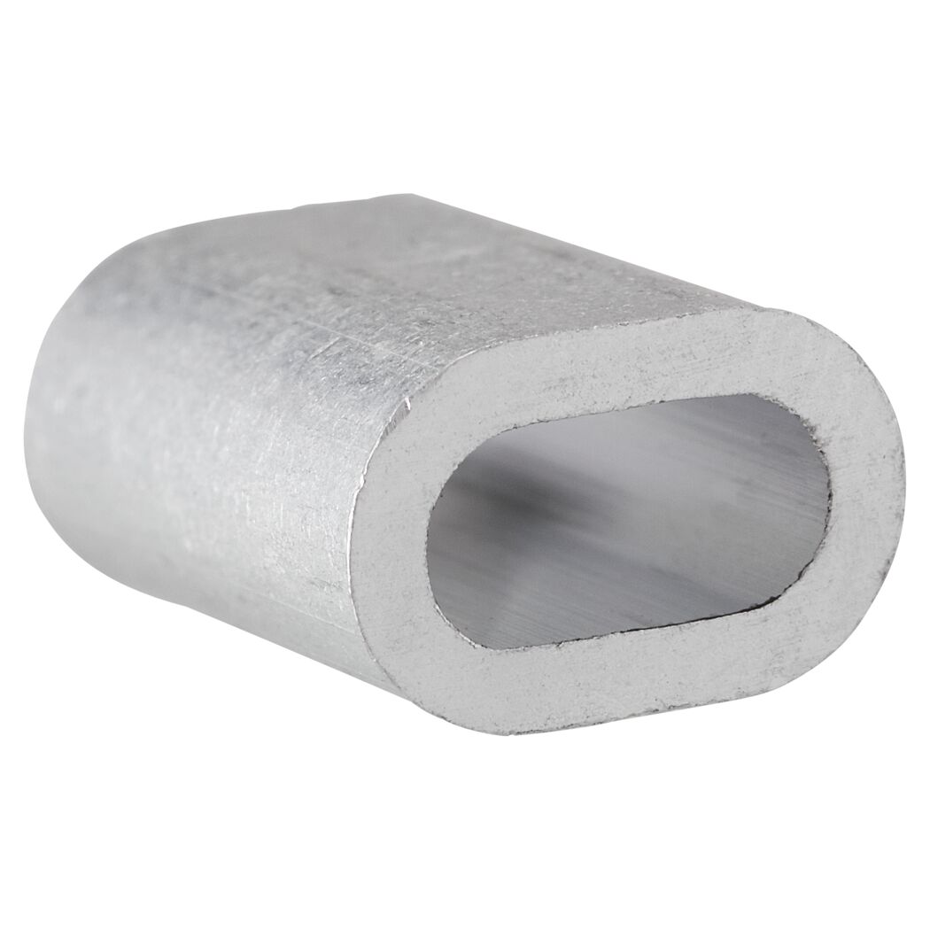 Pressklemme Aluminium 5 Stück Ø 3 mm