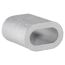 Pressklemme Aluminium 5 Stück Ø 3 mm