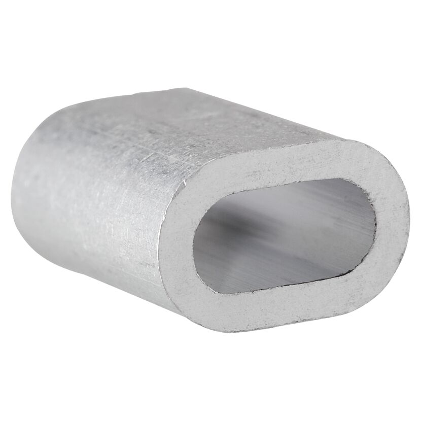 Pressklemme Aluminium 5 Stück Ø 3 mm