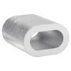 Pressklemme Aluminium 5 Stück Ø 5 mm