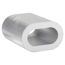 Pressklemme Aluminium 5 Stück Ø 5 mm