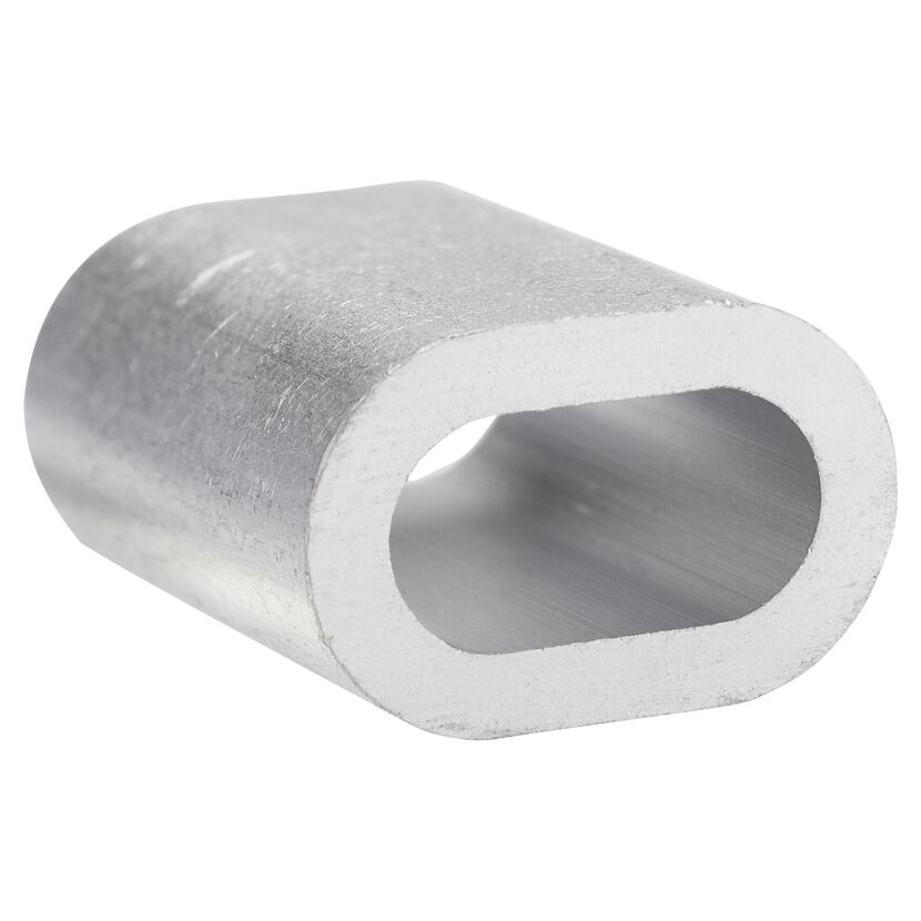 Pressklemme Aluminium 5 Stück Ø 5 mm