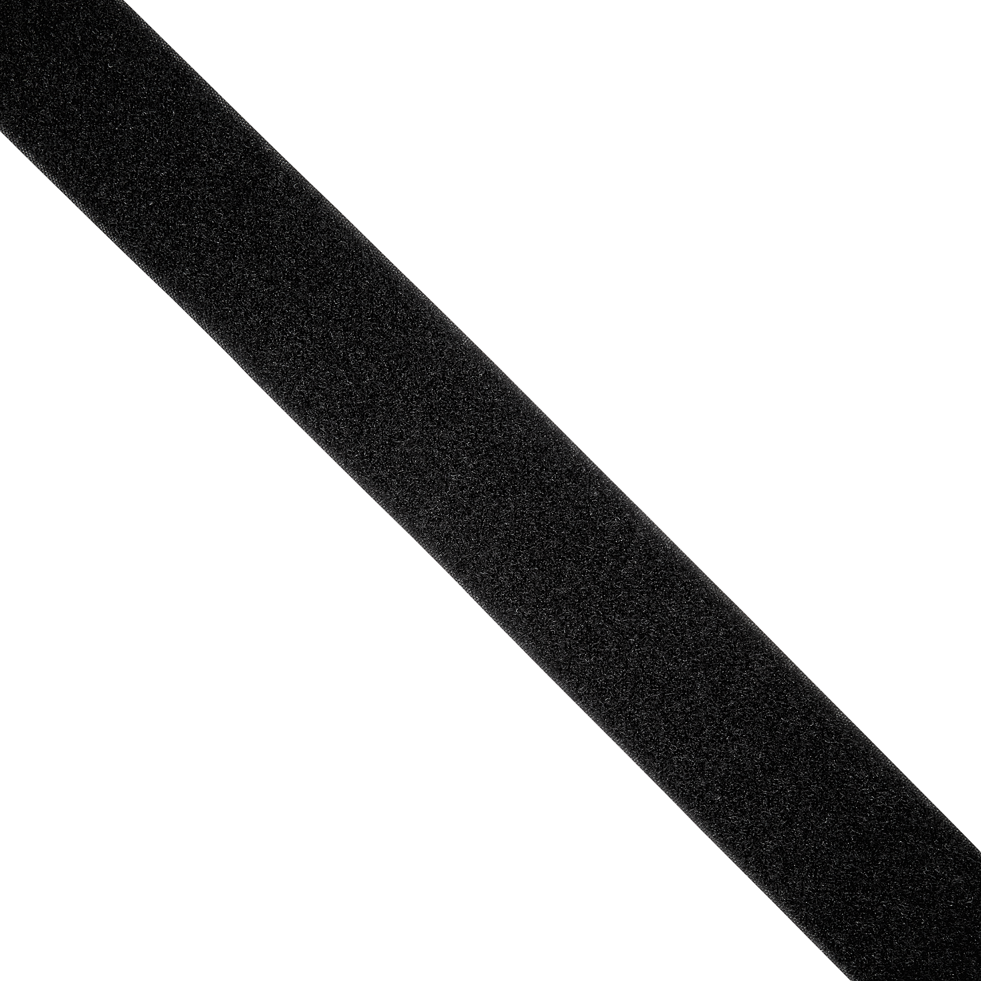 Flauschband selbstklebend schwarz Meterware 50 mm + product picture