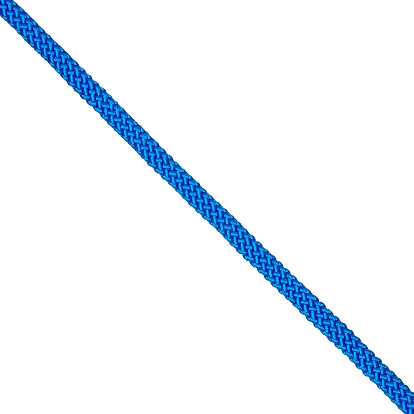 Seil Polypropylen geflochten Meterware blau 10 mm