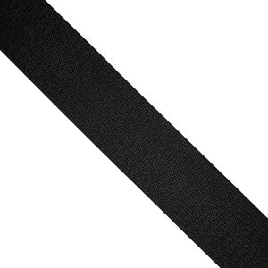 Hakenband selbstklebend schwarz Meterware 50 mm
