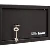 Schwarzer Möbeltresor Favor S3 K mit Schlüssel