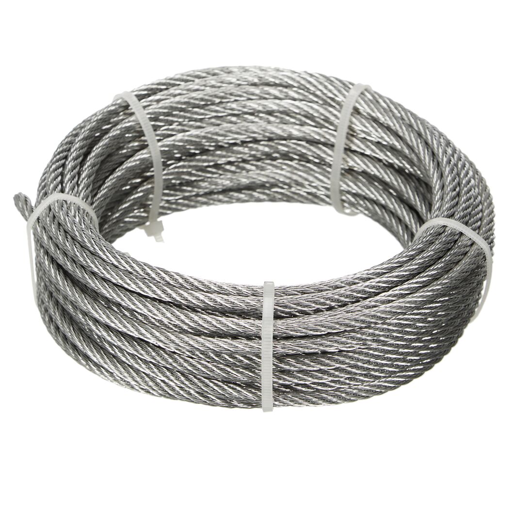 Drahtseil Stahl verzinkt Ø 4 mm x 10 m
