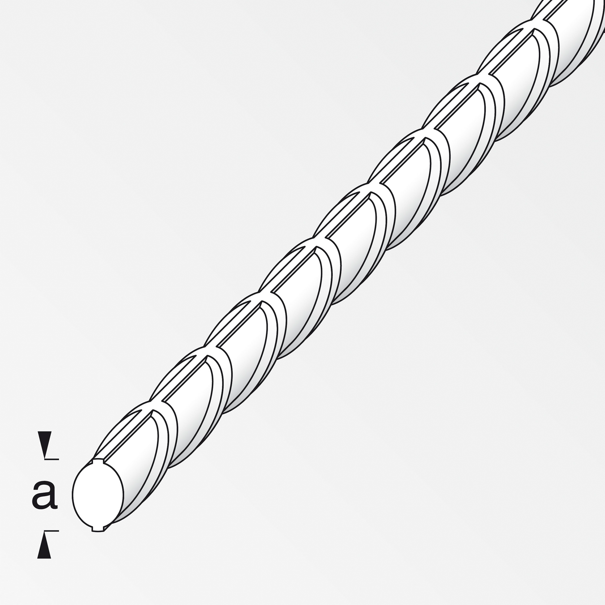 Betonrippenstahl 1 m x 8 mm