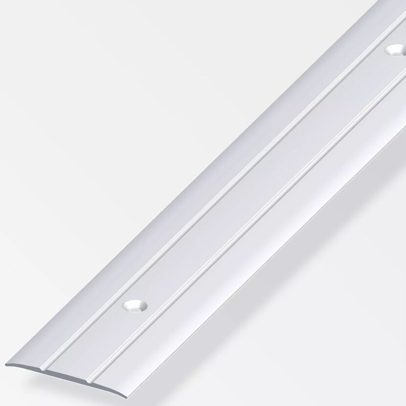 Silberne Übergangsleiste aus Aluminium