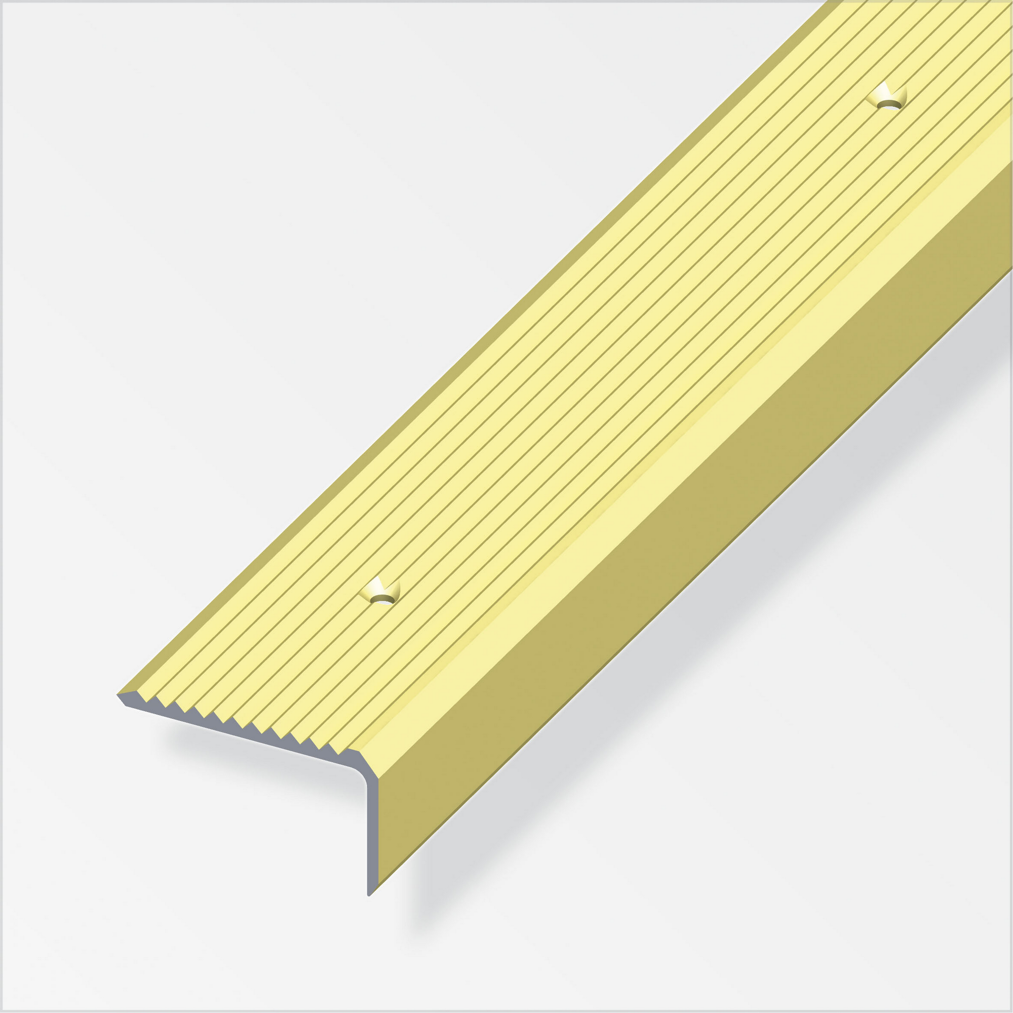 Treppenprofil Aluminium messingfarben, Breite 41 mm + product picture
