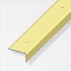 Treppenprofil Aluminium messingfarben, Breite 41 mm