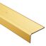 Treppenprofil Aluminium messingfarben, Breite 41 mm
