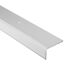 Silberne Treppenschiene aus Aluminium