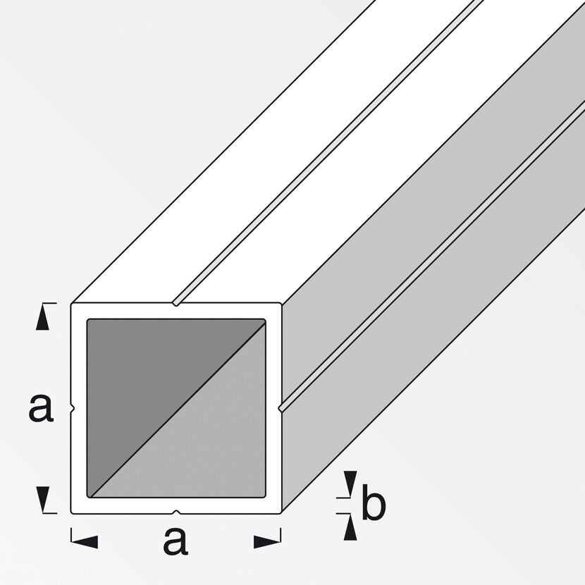 combitech Quadratrohr 2,35 x 100 cm