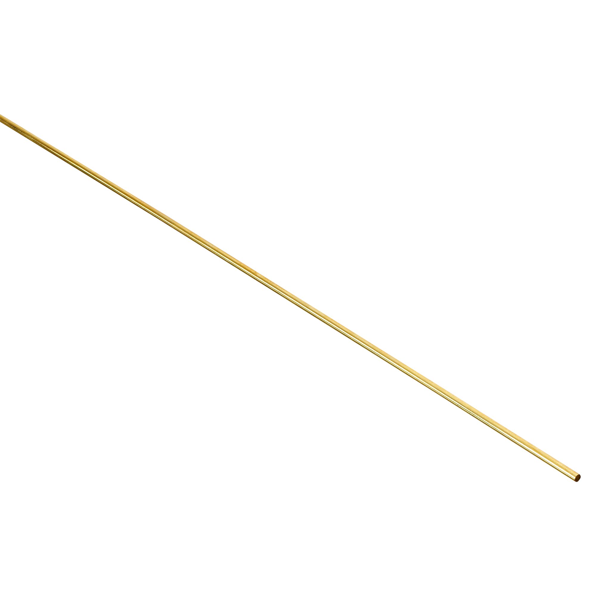 Messing Rundstange, 1 m lang, 1,5 mm Durchmesser